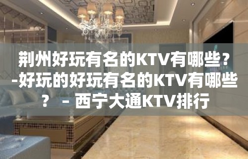 荆州好玩有名的KTV有哪些？-好玩的好玩有名的KTV有哪些？ – 西宁大通KTV排行