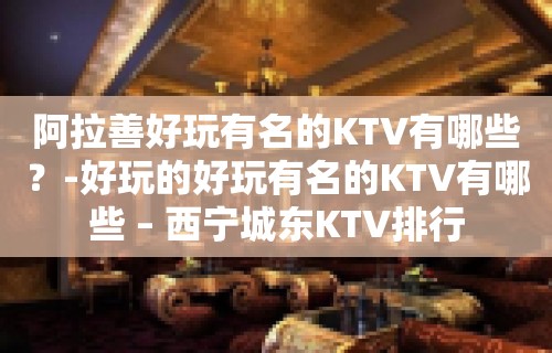 阿拉善好玩有名的KTV有哪些？-好玩的好玩有名的KTV有哪些 – 西宁城东KTV排行