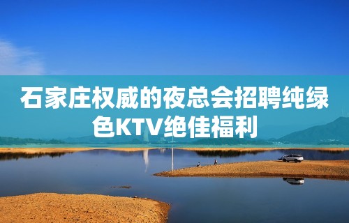 石家庄权威的夜总会招聘纯绿色KTV绝佳福利