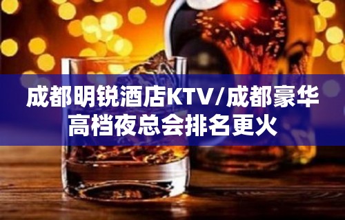 成都明锐酒店KTV/成都豪华高档夜总会排名更火