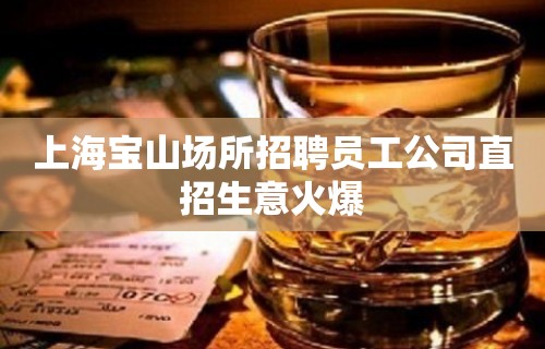 上海宝山场所招聘员工公司直招生意火爆