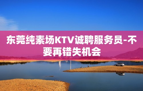 东莞纯素场KTV诚聘服务员-不要再错失机会