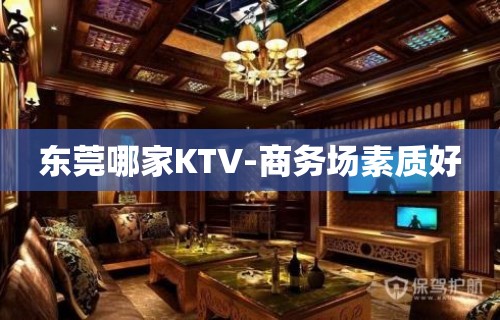 东莞哪家KTV-商务场素质好