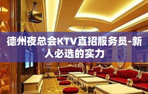 德州夜总会KTV直招服务员-新人必选的实力