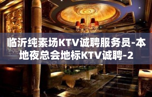 临沂纯素场KTV诚聘服务员-本地夜总会地标KTV诚聘-2