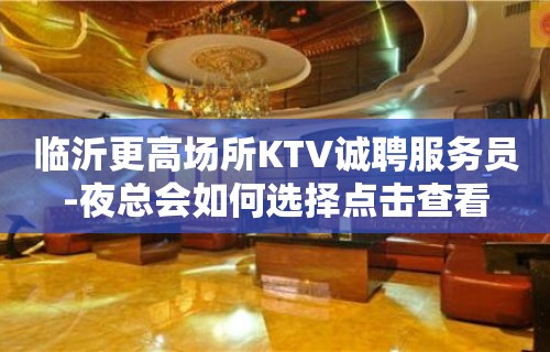 临沂更高场所KTV诚聘服务员-夜总会如何选择点击查看