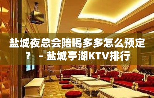 盐城夜总会陪喝多多怎么预定？ – 盐城亭湖KTV排行