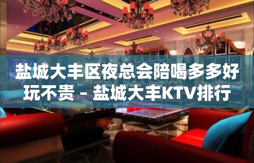 盐城大丰区夜总会陪喝多多好玩不贵 – 盐城大丰KTV排行