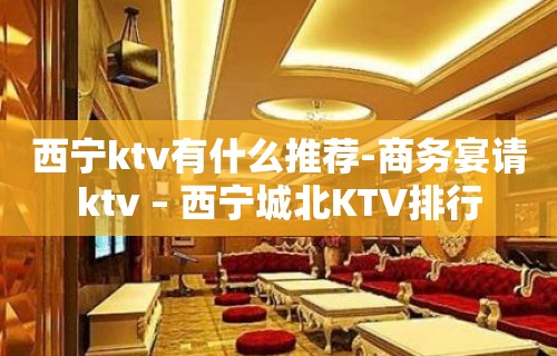 西宁ktv有什么推荐-商务宴请ktv – 西宁城北KTV排行