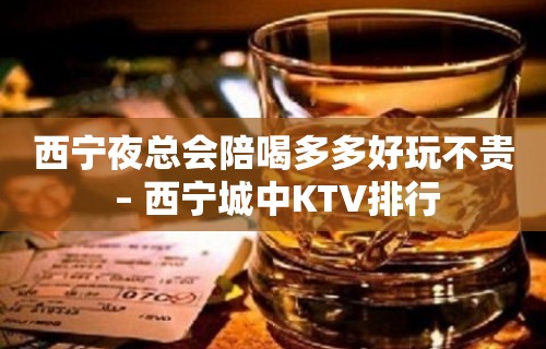 西宁夜总会陪喝多多好玩不贵 – 西宁城中KTV排行