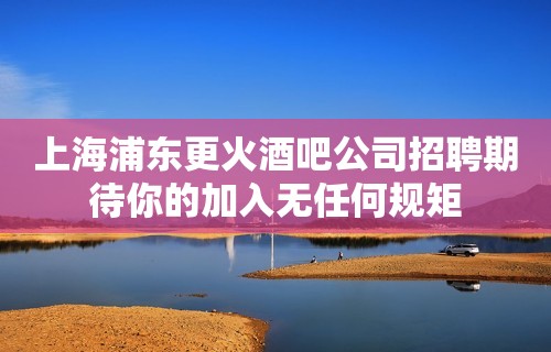 上海浦东更火酒吧公司招聘期待你的加入无任何规矩