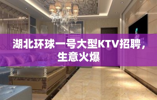 湖北环球一号大型KTV招聘，生意火爆