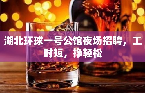 湖北环球一号公馆夜场招聘，工时短，挣轻松