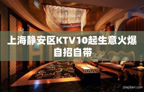 上海静安区KTV10起生意火爆自招自带