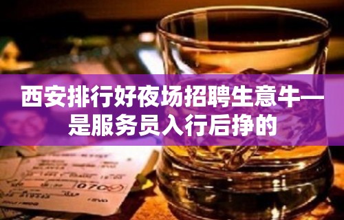 西安排行好夜场招聘生意牛—是服务员入行后挣的