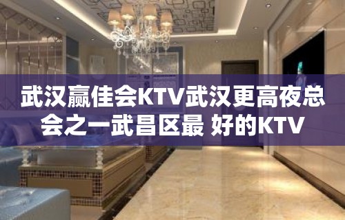 武汉赢佳会KTV武汉更高夜总会之一武昌区最 好的KTV