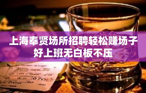 上海奉贤场所招聘轻松赚场子好上班无白板不压