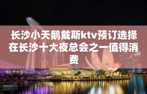 长沙小天鹅戴斯ktv预订选择在长沙十大夜总会之一值得消费