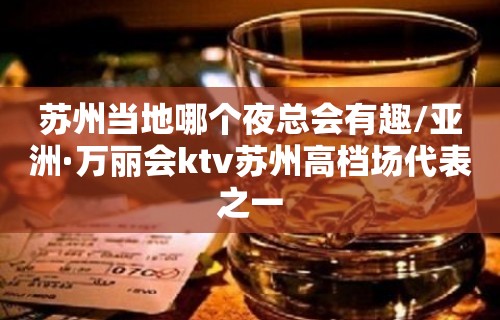 苏州当地哪个夜总会有趣/亚洲·万丽会ktv苏州高档场代表之一