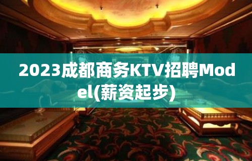 2023成都商务KTV招聘Model(薪资起步)