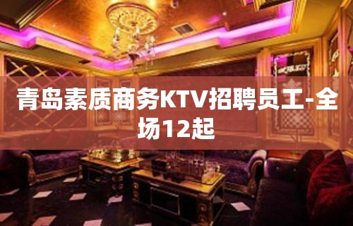 青岛素质商务KTV招聘员工-全场12起