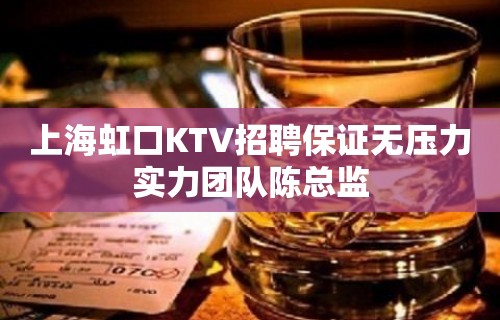 上海虹口KTV招聘保证无压力实力团队陈总监