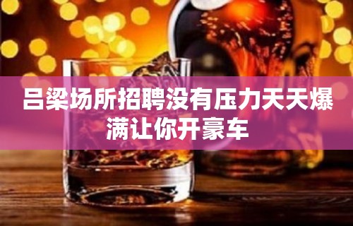 吕梁场所招聘没有压力天天爆满让你开豪车