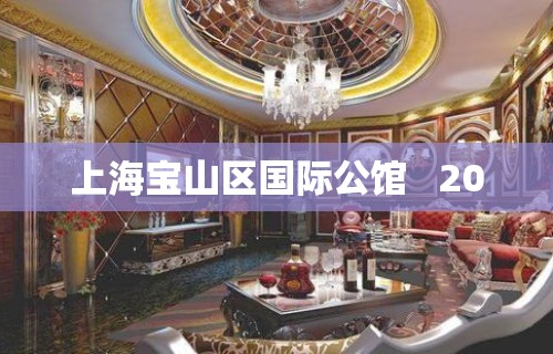 上海宝山区国际公馆   20