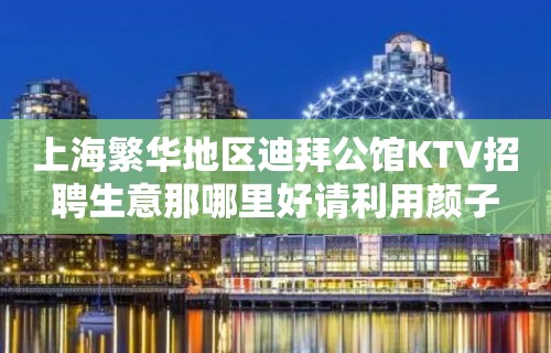 上海繁华地区迪拜公馆KTV招聘生意那哪里好请利用颜子