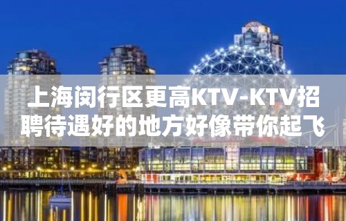 上海闵行区更高KTV-KTV招聘待遇好的地方好像带你起飞