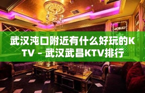 武汉沌口附近有什么好玩的KTV – 武汉武昌KTV排行