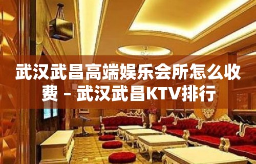 武汉武昌高端娱乐会所怎么收费 – 武汉武昌KTV排行