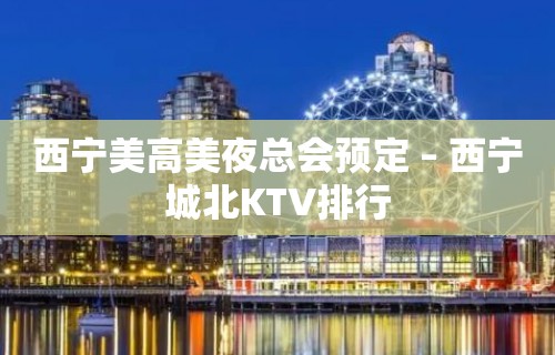 西宁美高美夜总会预定 – 西宁城北KTV排行