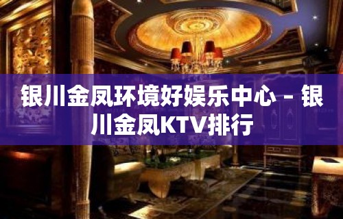 银川金凤环境好娱乐中心 – 银川金凤KTV排行