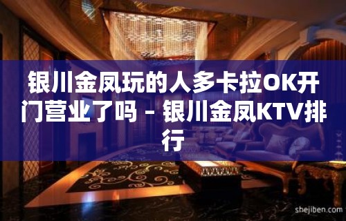 银川金凤玩的人多卡拉OK开门营业了吗 – 银川金凤KTV排行