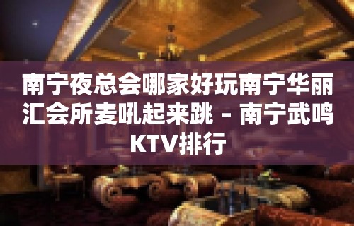 南宁夜总会哪家好玩南宁华丽汇会所麦吼起来跳 – 南宁武鸣KTV排行