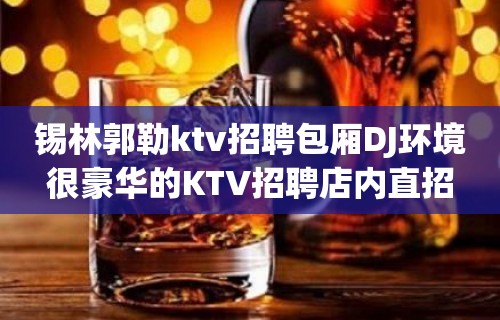 锡林郭勒ktv招聘包厢DJ环境很豪华的KTV招聘店内直招