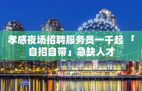 孝感夜场招聘服务员一千起 「自招自带」急缺人才