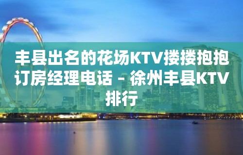 丰县出名的花场KTV搂搂抱抱订房经理电话 – 徐州丰县KTV排行