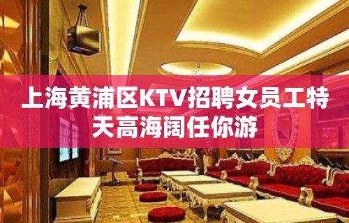 上海黄浦区KTV招聘女员工特天高海阔任你游