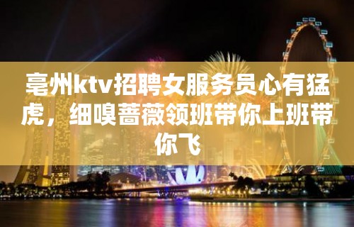 亳州ktv招聘女服务员心有猛虎，细嗅蔷薇领班带你上班带你飞