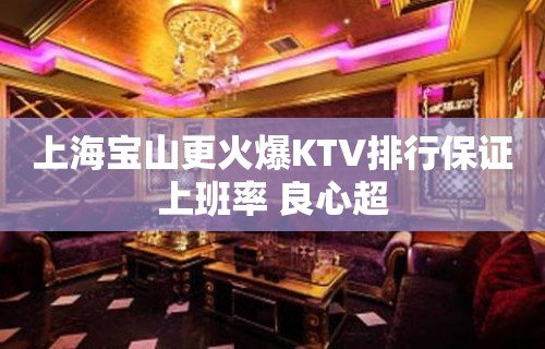 上海宝山更火爆KTV排行保证上班率 良心超