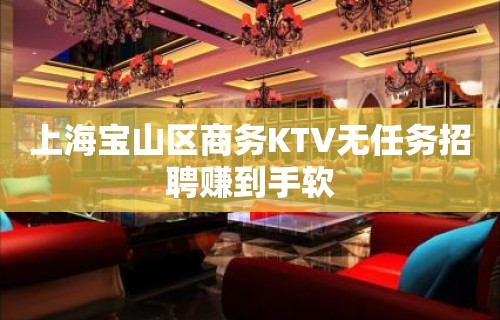 上海宝山区商务KTV无任务招聘赚到手软