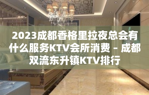 2023成都香格里拉夜总会有什么服务KTV会所消费 – 成都双流东升镇KTV排行