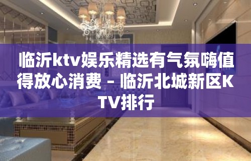 临沂ktv娱乐精选有气氛嗨值得放心消费 – 临沂北城新区KTV排行