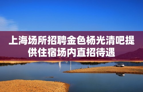 上海场所招聘金色杨光清吧提供住宿场内直招待遇