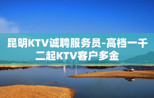 昆明KTV诚聘服务员-高档一千二起KTV客户多金