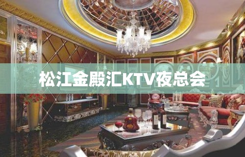 松江金殿汇KTV夜总会