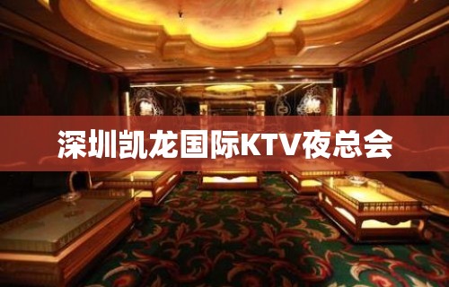 深圳凯龙国际KTV夜总会