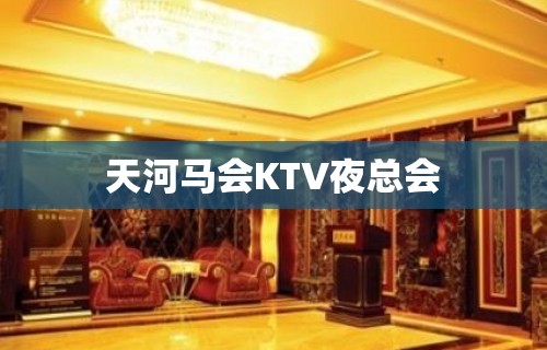 天河马会KTV夜总会